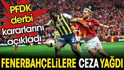 PFDK kararları açıklandı. Ali Koç'a ve Fenerbahçeli futbolculara ceza yağdı