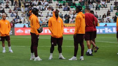 Galatasaraylı futbolcular Konya'da şaştı kaldı