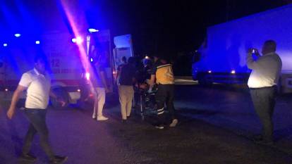 Gemlik'te motosiklet kazası: 3 Yaralı
