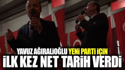 Yavuz Ağıralioğlu yeni parti için ilk kez net tarih verdi