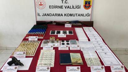 Edirne'de tefeci operasyonu 4 gözaltı