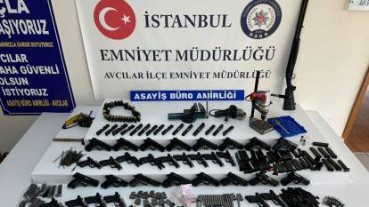 İstanbul'da yasa dışı silah operasyonu