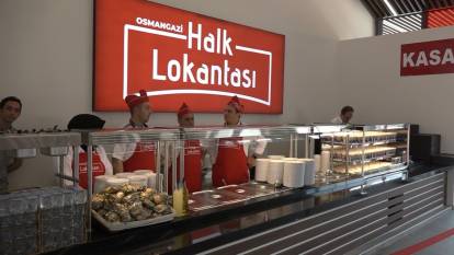 Kent Lokantaları furyası devam ediyor. Osmangazi Belediyesi Halk lokantası açtı