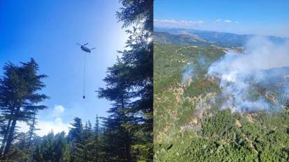 Adana Feke’deki orman yangını kontrol altına alındı