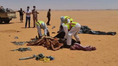 Libya çölünde susuzluktan ölen Sudanlı göçmenin cesedi bulundu