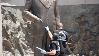 Atatürk anıtı saldırısına Valilikten açıklama