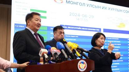 Moğolistan'da seçim sonuçları açıklandı