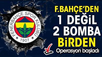 Fenerbahçe'den 1 değil 2 bomba birden. Mario Branco dev operasyona başladı
