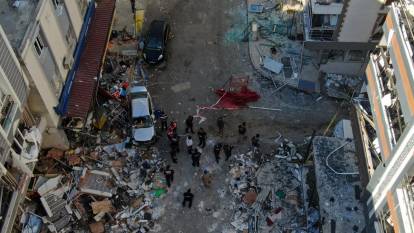 İzmir’deki faciada hasar tespit çalışmaları başladı
