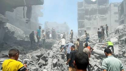 Gazze'de can kaybı 37 bin 953