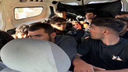 Afganlı sığınmacılar yakalandı