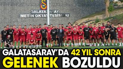 Galatasaray'da 42 yıl sonra ilk yaşandı. Flaş Batshuayi detayı