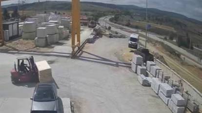Kastamonu'da 12 kişinin yaralandığı kaza kamerada