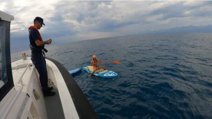Antalya'da izinsiz sörfçülere ceza yağdı