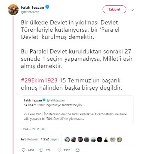 Özdağ'dan Fatih Tezcan hakkında suç duyurusu - Resim : 1
