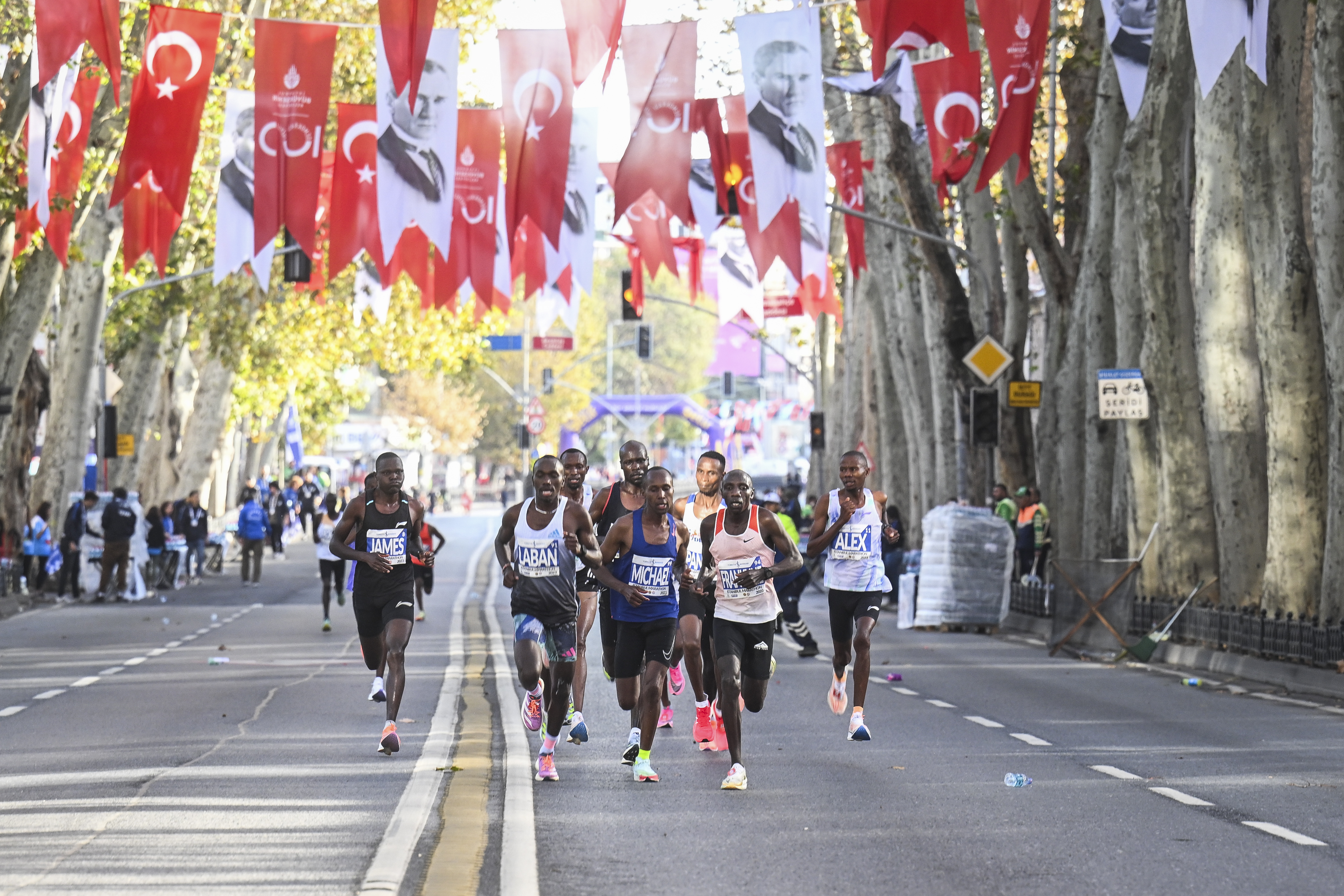 Ranura en el maratón de Moscú