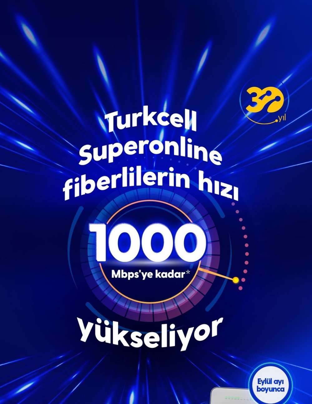 Turkcell Superonline ev interneti hızını uçurdu