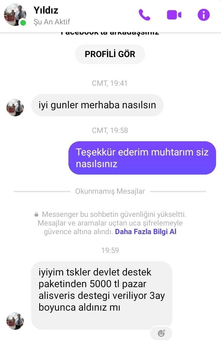 Muhtar adına sahte hesap açıp, mahalleliyi dolandırdılar