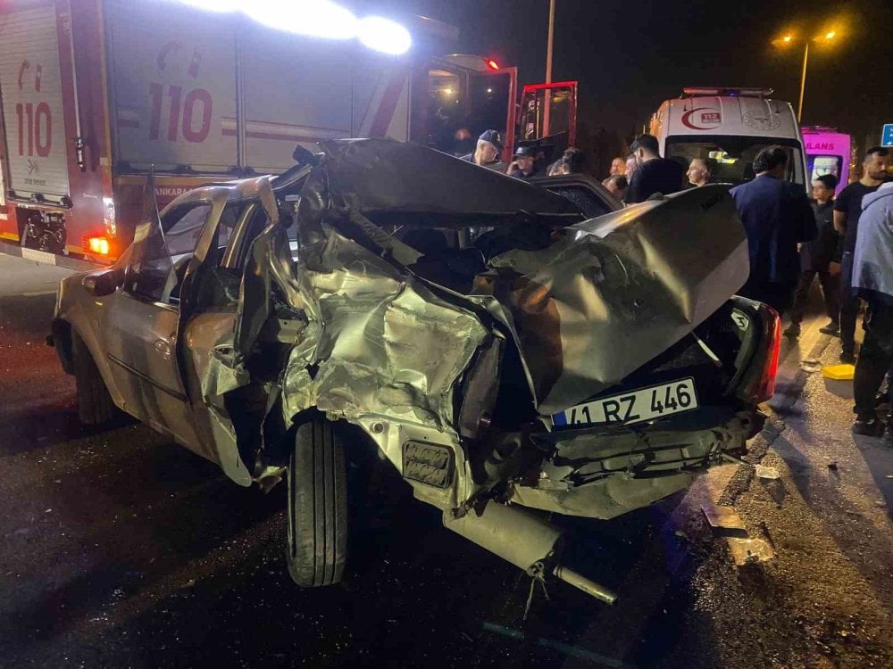 Kocaeli'de peş peşe 2 ayrı kaza: 2 yaralı