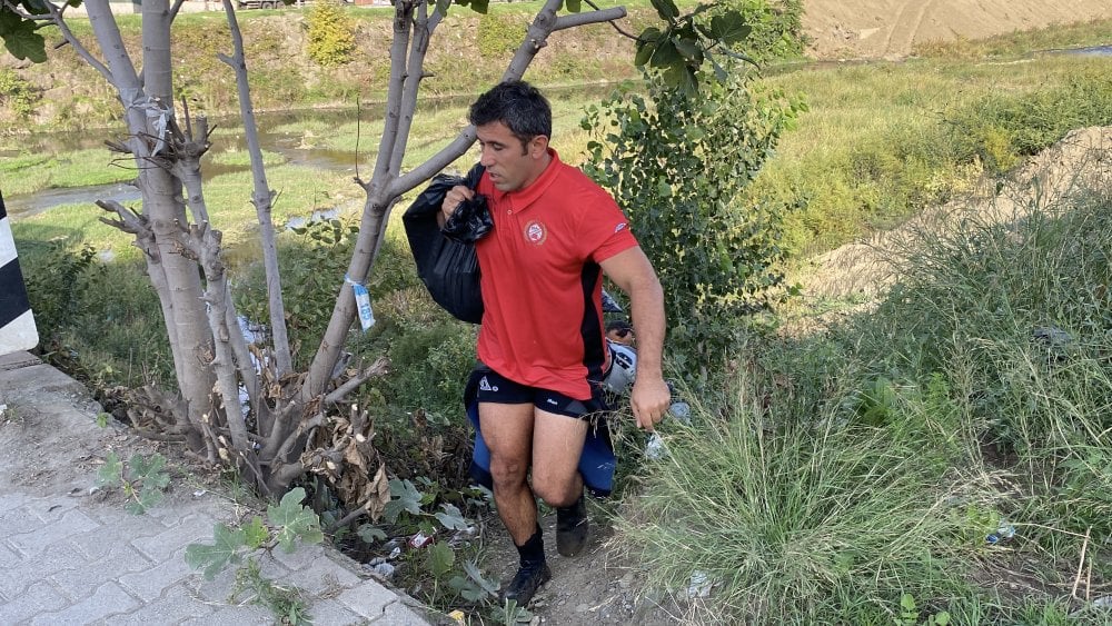 Mert Irmağı'nda polisleri şaşırtan ihbar! Ceset değil kıyafet çıktı