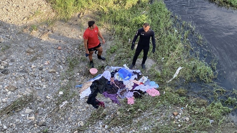 Mert Irmağı'nda polisleri şaşırtan ihbar! Ceset değil kıyafet çıktı