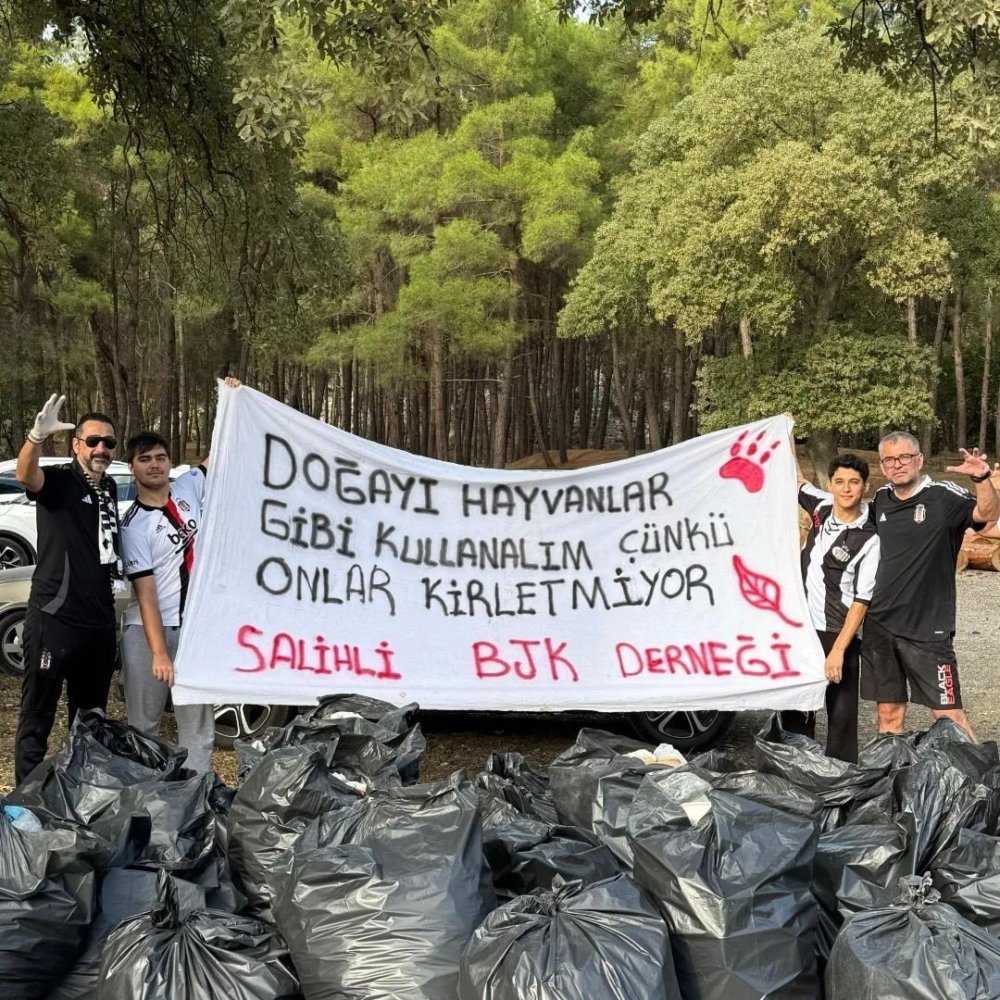 Beşiktaşlı gençler çevre için el ele verdi