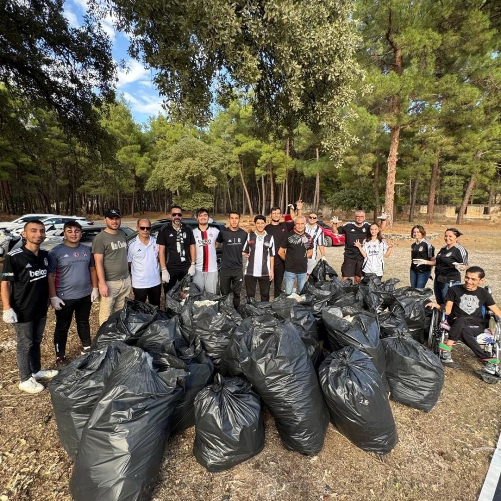 Beşiktaşlı gençler çevre için el ele verdi