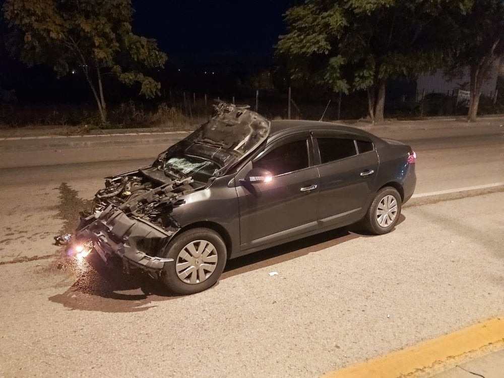 Ankara Çubuk'ta otomobilin çarptığı bisikletteki 2 kardeş kayatını kaybetti