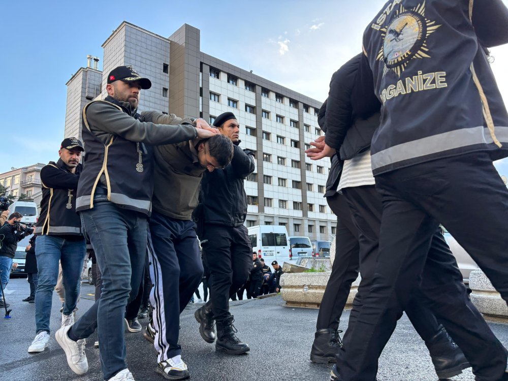 Daltonlar ve Barış Boyun suç örgütü üyesi 157 şüpheli adliyeye sevk edildi