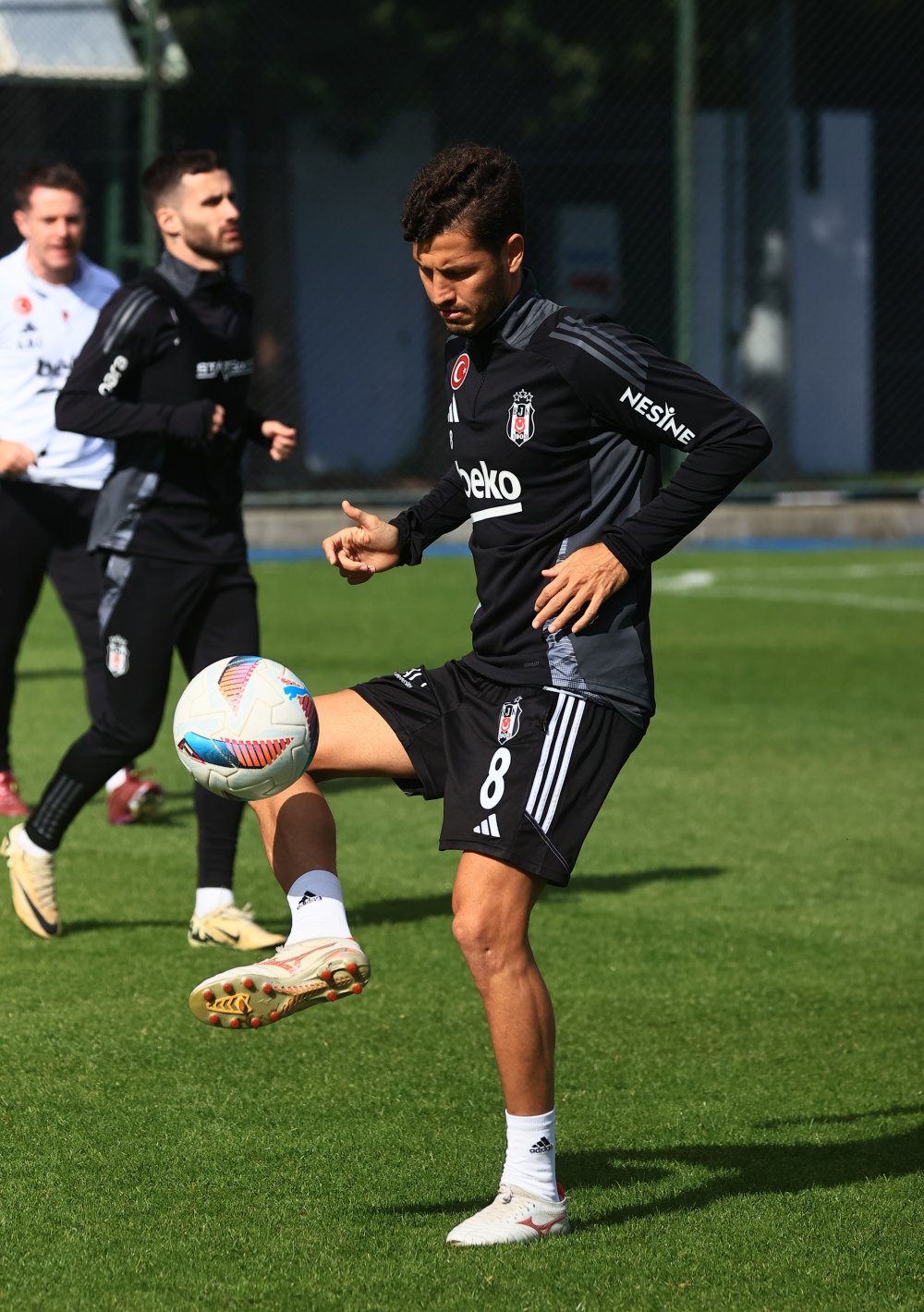 Beşiktaş Konyaspor maçı öncesi son antremanına çıktı