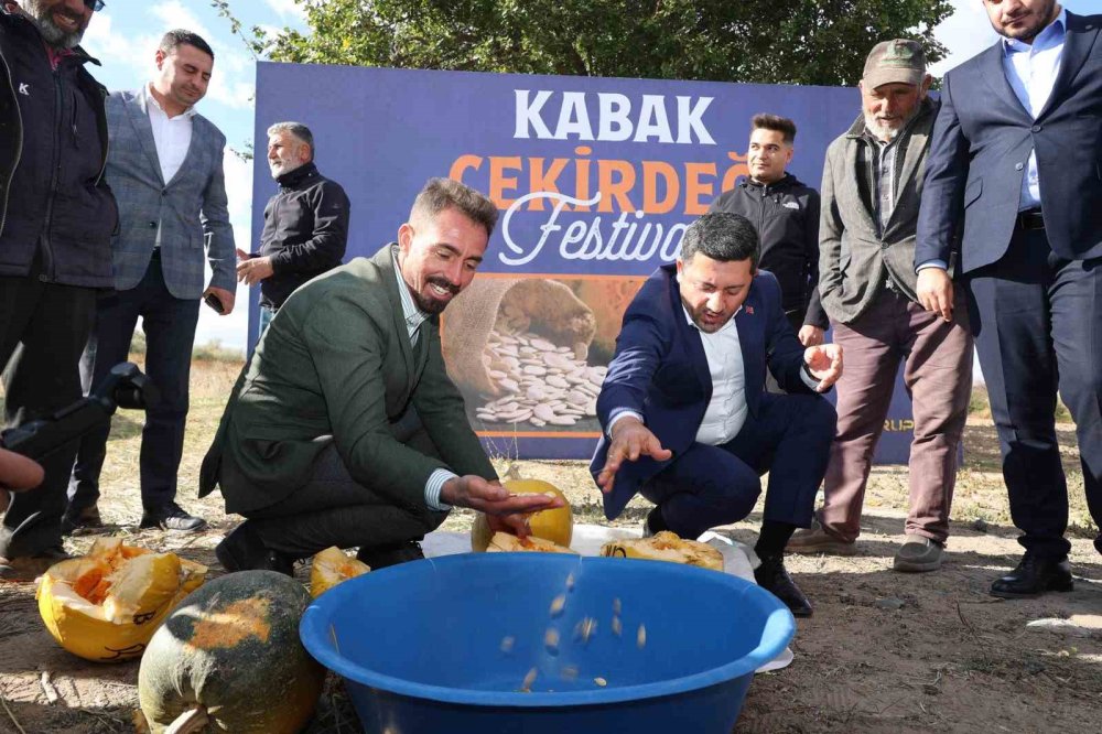 1. Kabak Çekirdeği Festivali yapıldı