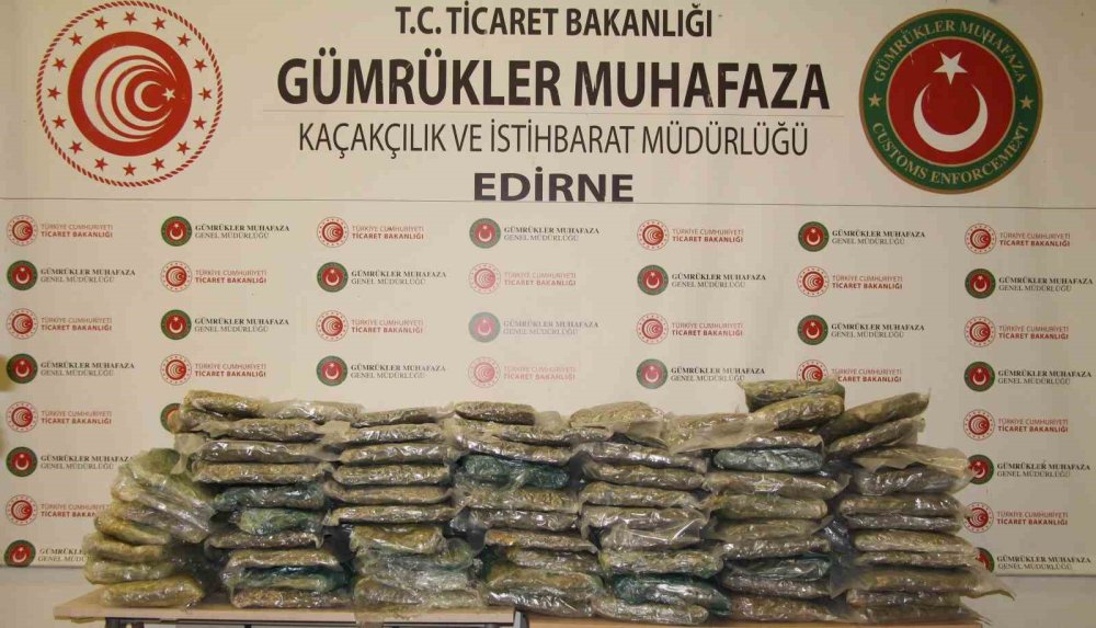 Kapıkule’de 120 kilo kokain ele geçirildi