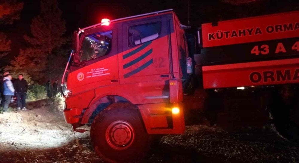 Bursa sınırındaki orman yangını söndürüldü