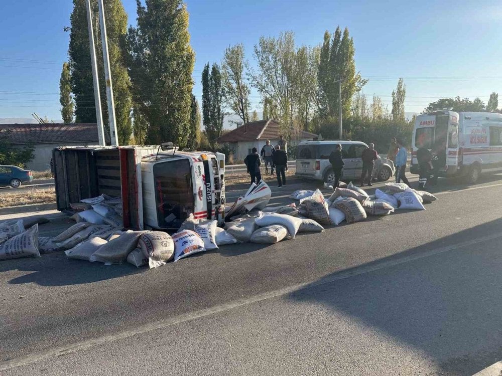 Konya’da Ereğli'de kaza: 3 kişi yaralandı