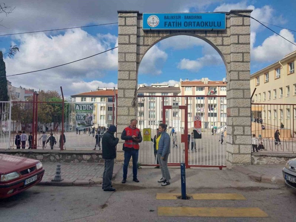 Bandırma’da okul çevrelerinde yoğun denetim