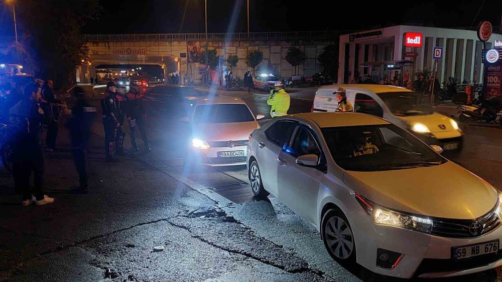 Tekirdağ Emniyeti'nden 300 polisle dev denetim