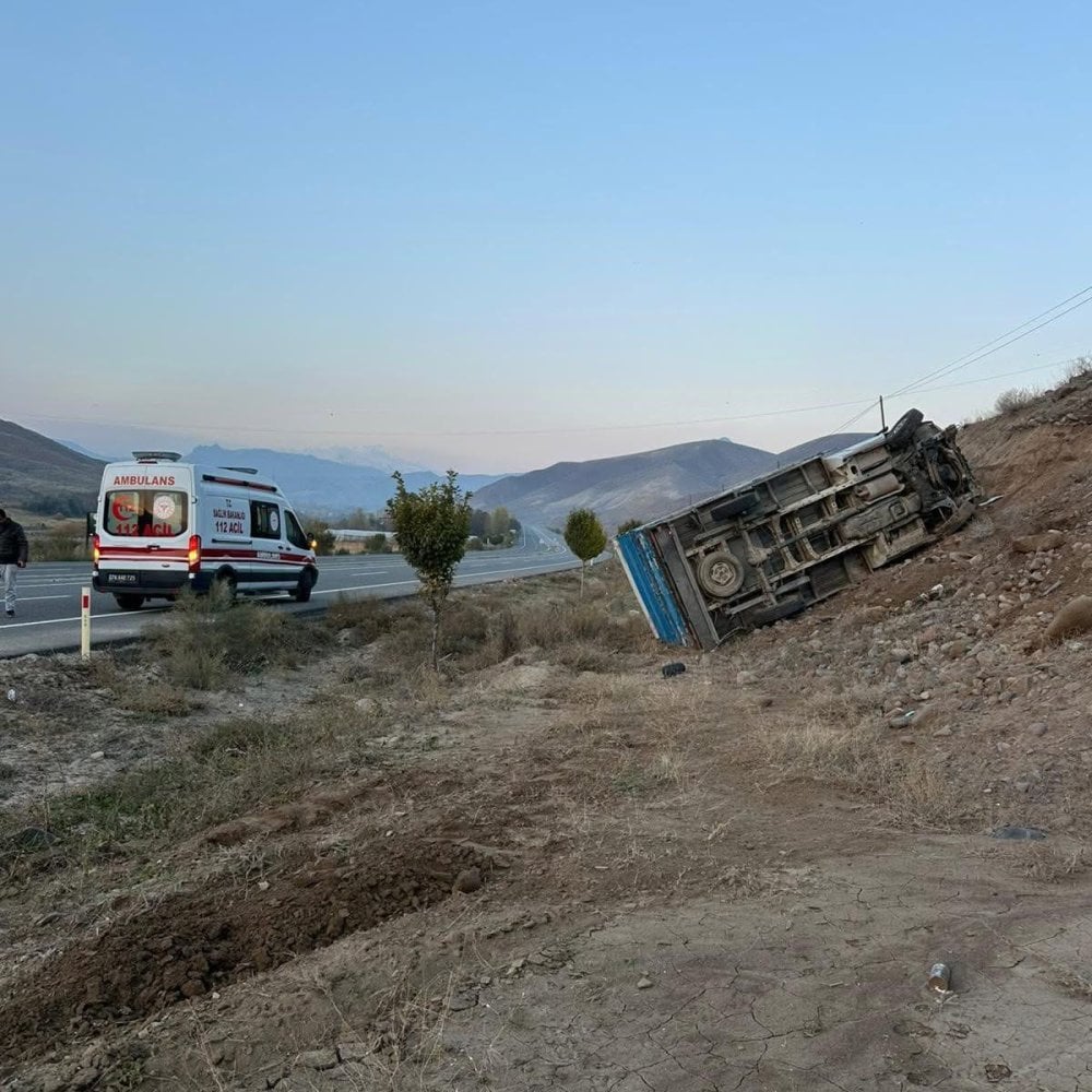 Aynı yolda son 24 saatte iki kaza meydana geldi'