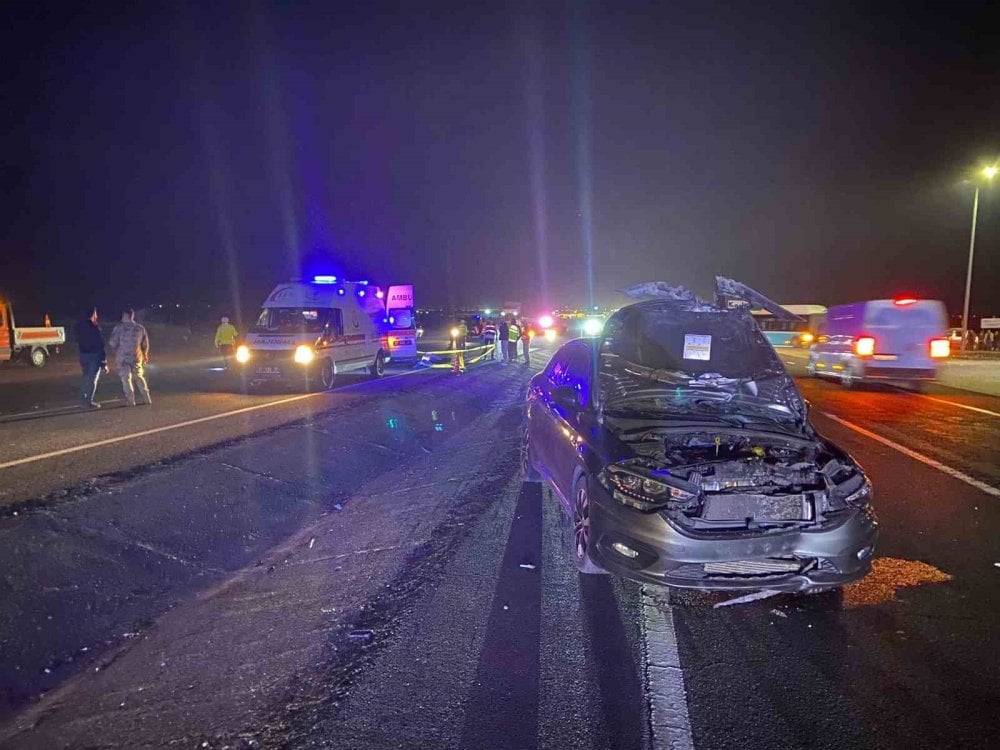 Diyarbakır’da korkunç kaza! Otomobilin çarptığı yaya feci şekilde can verdi