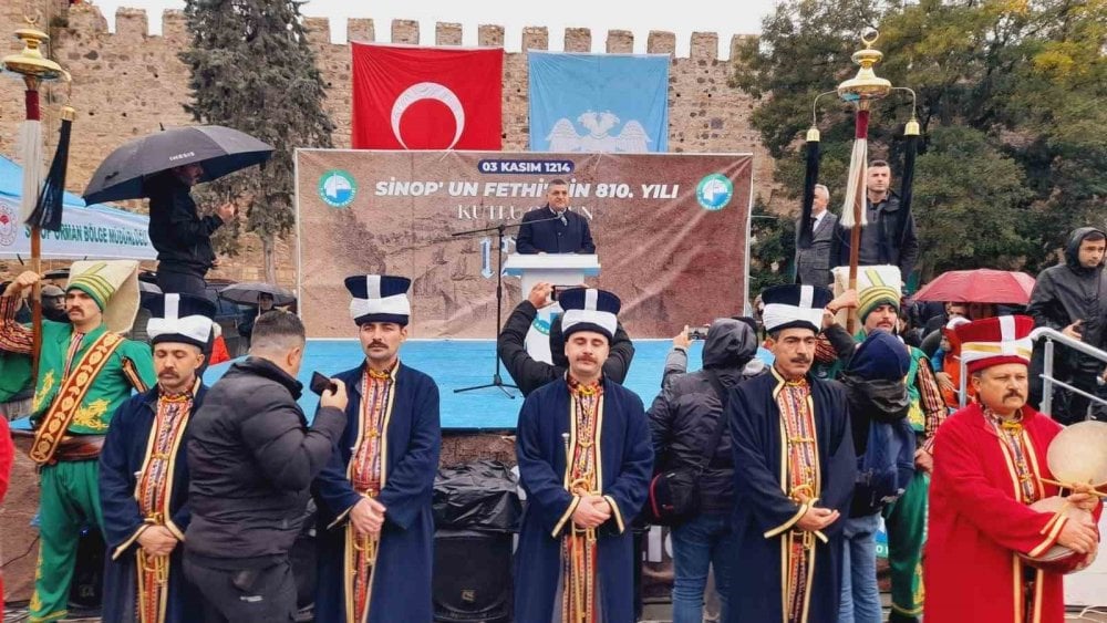 Sinop'un fethinin 810. yıl dönümü büyük bir coşkuyla kutlandı