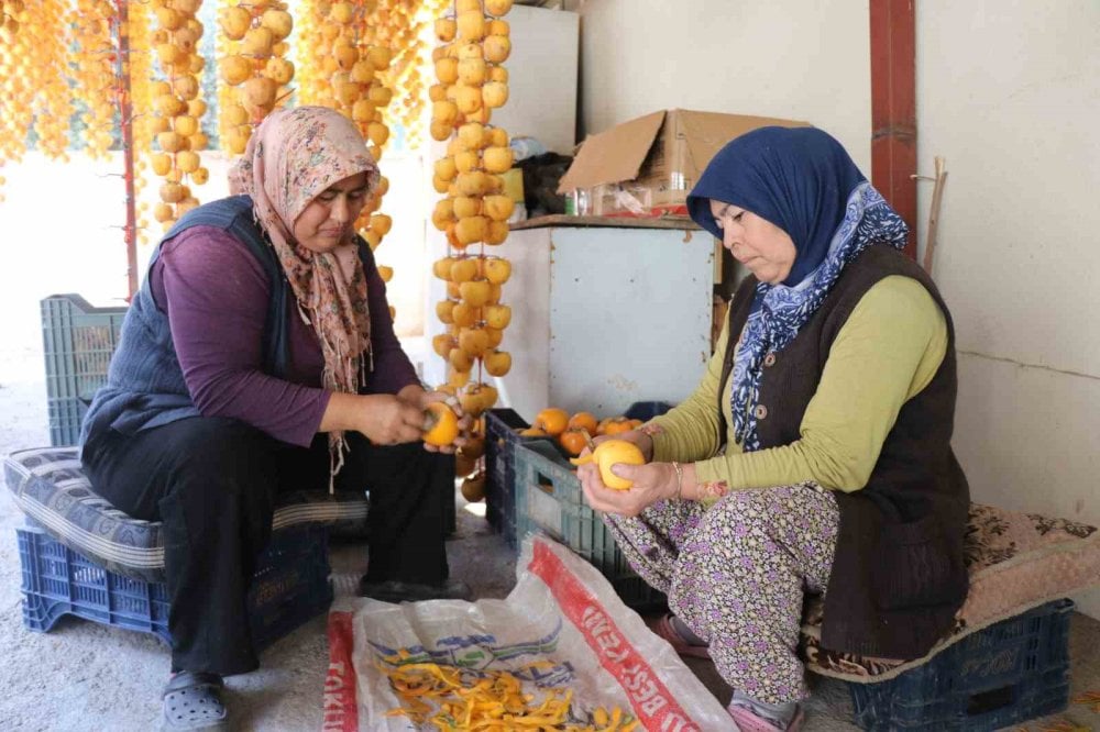 Cennet hurmaları terasları süsledi