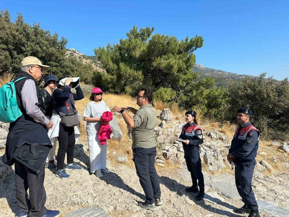 Jandarma orman yangınları konusunda bilgilendirdi