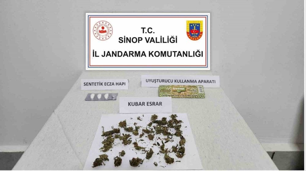 Sinop’ta uyuşturucu ve silah kaçakçılığına darbe: 5 gözaltı