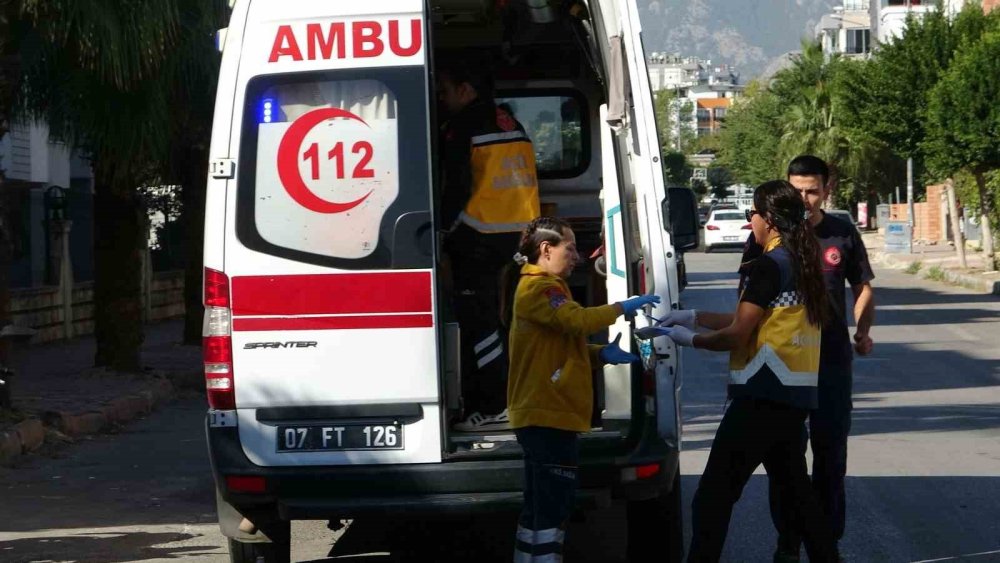 Yaralı sürücü kazayı cep telefonundan gözyaşları ile anlattı