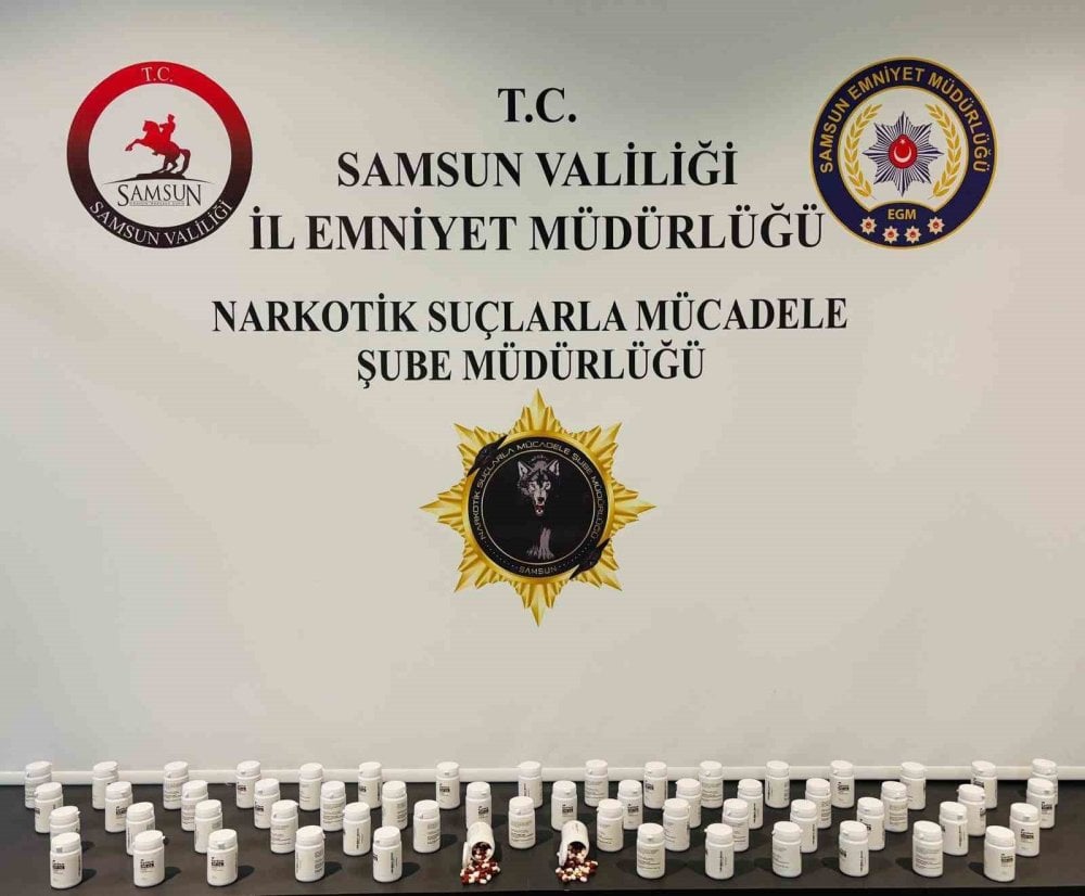 Samsun’da uyuşturucu operasyonu!