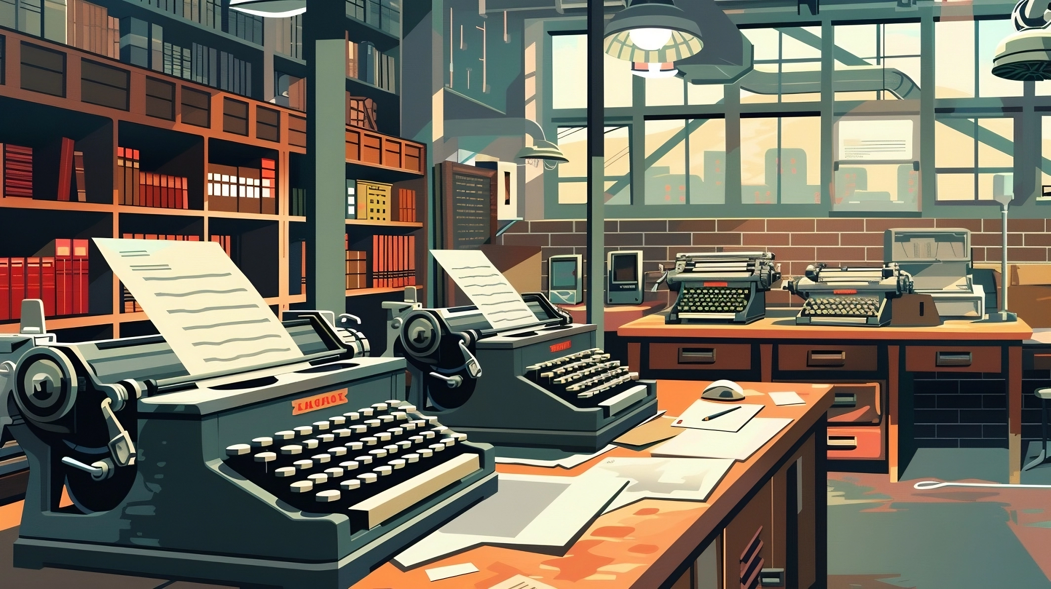 nuneybits-vector-art-of-a-typewriter-factory-39f557d0-08fb-46c0-b865-e16b472af3ce-transformed.webp