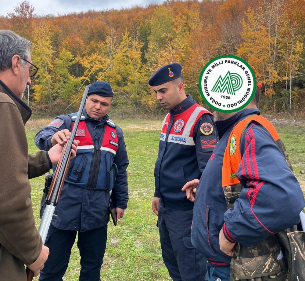 Kaçak avcılık yapan 2 kişiye idari yaptırım uygulandı