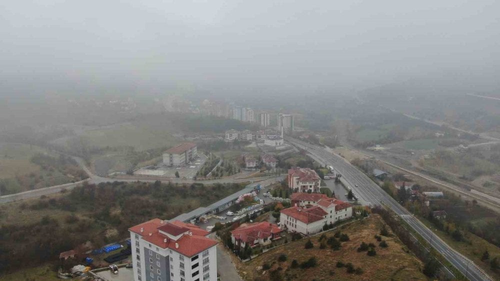 Kastamonu’da yoğun sis etkili oldu