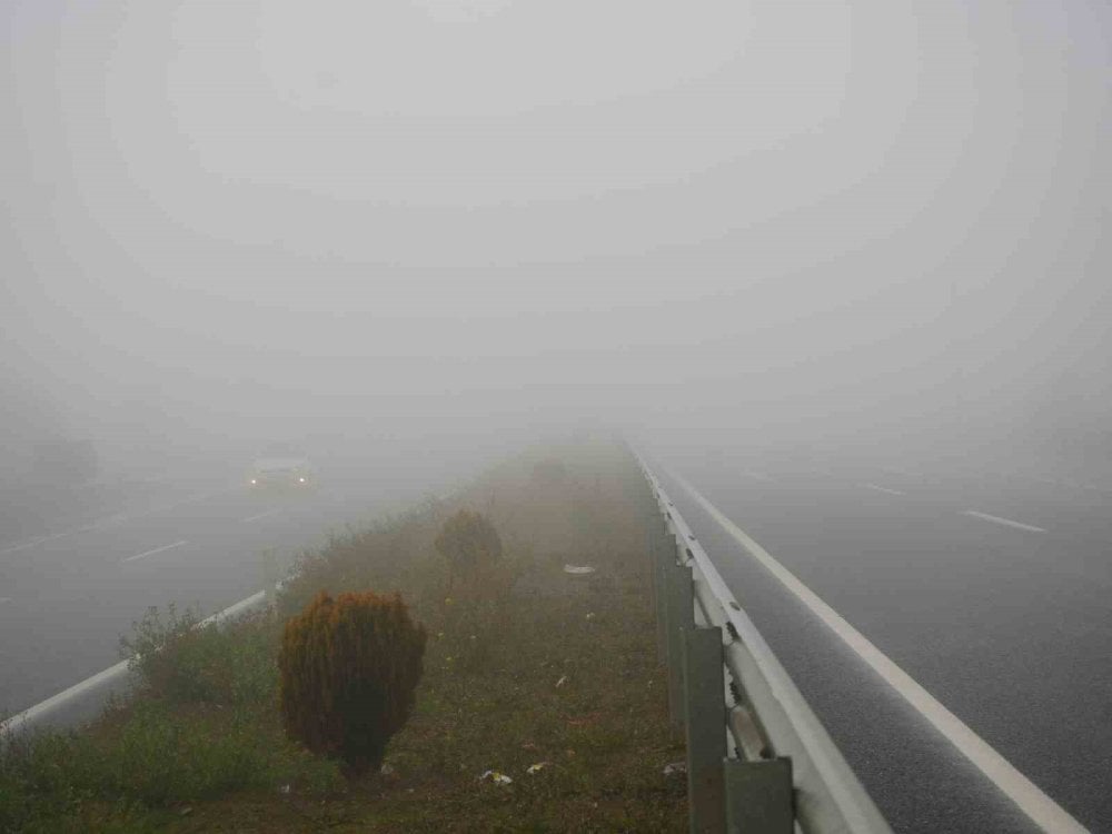 Kastamonu’da yoğun sis etkili oldu