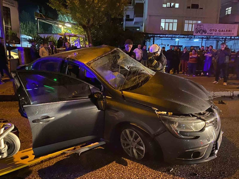 Antalya’da feci kaza: Tur otobüsü ile otomobil çarpıştı: 1 ölü