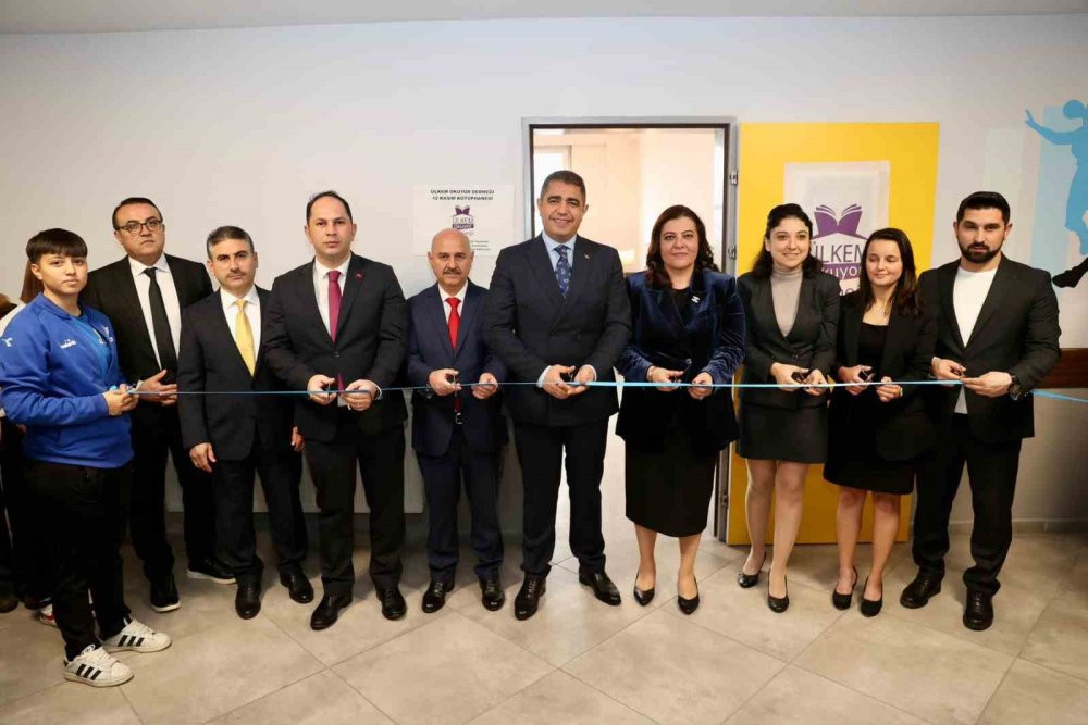 Düzce'de 12 Kasım Düzce Depremi anısına kütüphane açıldı